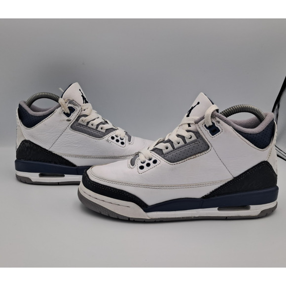 Size 4Y | 5.5Y - Jordan 3 Retro Midnight Navy (GS) - DM0967-140 - Picture 1 of 9